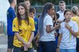 Homenagens a Diogo Jota e André Silva no estádio do Gondomar