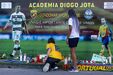 Homenagens a Diogo Jota e André Silva no estádio do Gondomar