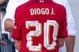 Camisola de Diogo Jota assinada