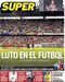 A capa do 'Superdeporte' - Luto no futebol