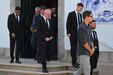 Elementos do Liverpool deixam a Igreja Matriz de Gondomar