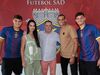 Filhos de Rivaldo assinam contrato com o Chaves