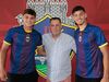 Isaque e João Vitor, filhos de Rivaldo, assinam contrato com o Chaves