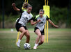 Equipa feminina do Sporting prepara época com reforços na Academia.
