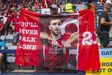 Adeptos do Liverpool homenageiam Diogo Jota