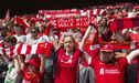 Adeptos do Liverpool homenageiam Diogo Jota