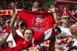 Adeptos do Liverpool homenageiam Diogo Jota