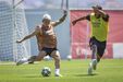 Pré-época 2025/26: Benfica realiza primeiro treino no relvado