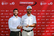 Tomás Bessa, o campeão, e Rui Morris, o presidente da PGA Portugal