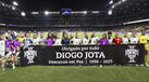 Equipa presta homenagem a Diogo Jota com mensagem de agradecimento e luto