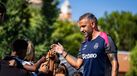 Rui Borges interage com jovens da Academia do Sporting no Algarve