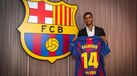 Rashford com a camisola do Barcelona