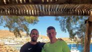 Gyökeres treina com PT em Mykonos durante as férias
