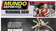 A capa do 'Mundo Deportivo' - Tragédia: Diogo Jota morre num acidente