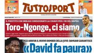 A capa do 'Tuttosport' - Comovente: Diogo Jota morre num acidente de viação