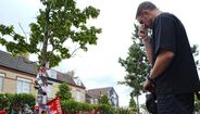 Homenagem a Diogo Jota com Jordan Henderson em Anfield