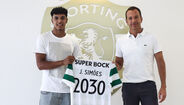 João Simões renova contrato com o Sporting até 2030