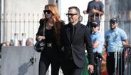 Jorge Mendes com a mulher