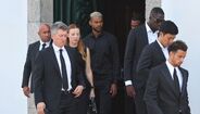 Elementos do Liverpool saem da Igreja Matriz de Gondomar