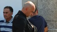 Roberto Martínez à saída da Igreja Matriz de Gondomar