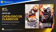 Clássicos PlayStation, como Twisted Metal, chegam ao catálogo PS Plus