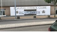 Adeptos do Boavista protestam