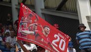 Adeptos do Liverpool homenageiam Diogo Jota