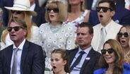 Figuras ilustres assistem à final de Wimbledon, incluindo membros da realeza