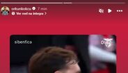 Kökçü agradece a equipa, treinadores e adeptos do Benfica