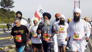 Fauja Singh na Meia Maratona de Lisboa de 2006