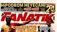 A primeira página do Fanatik