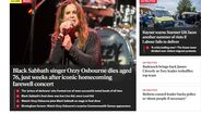 Morreu Ozzy Osbourne, vocalista dos Black Sabbath