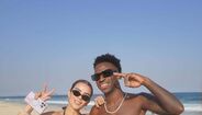 Vinícius Jr e Dania Mendez