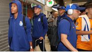 Jogadores chegam ao Aeroporto Francisco Sá Carneiro