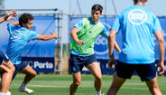 Treino do FC Porto no Olival