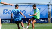 Treino do FC Porto no Olival