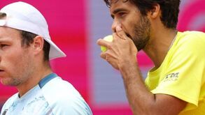 Lucas Miedler e Francisco Cabral em ação