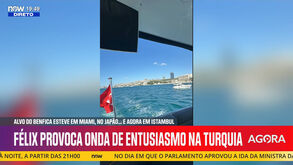 Imagem de João Félix a passear de barco em Istambul entusiasma adeptos do Galatasaray