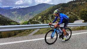 Nelson Oliveira na apresentação da Movistar: «Vou fazer o Giro»