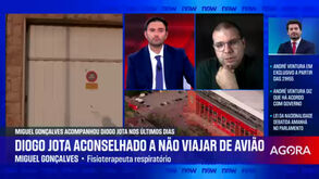 Fisioterapeuta respiratório que tratou Diogo Jota revela o processo que levou à viagem de carro em vez de avião