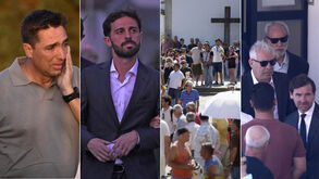 Figuras do futebol marcam presença nas cerimónias fúnebres