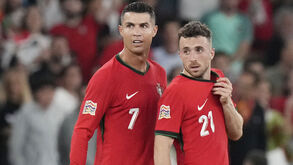 Cristiano Ronaldo e Diogo Jota 