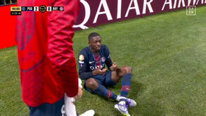 Dembélé marcou no PSG-Bayern e homenageou Diogo Jota na celebração