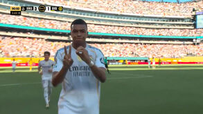 Mbappé marcou diante do Borussia e dedicou golo a Diogo Jota