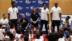 Sónia Reis (terceira a contar da direita) esteve no campus em abril