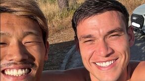 «Quando estás completamente nu e um amigo aparece»: Morita reencontrou Ugarte de forma... inusitada