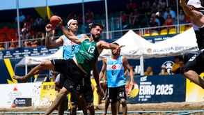 Portugal conquista vitórias no Europeu de andebol de praia em Alanya, Turquia