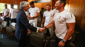 Fernando Pimenta destaca esforço dos atletas portugueses com José Pedro Aguiar-Branco