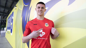 Jakub Vinarcik mostra serviço na pré-época