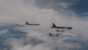 Coreia do Sul, EUA e Japão realizam exercício aéreo em demonstração de força contra a Coreia do Norte